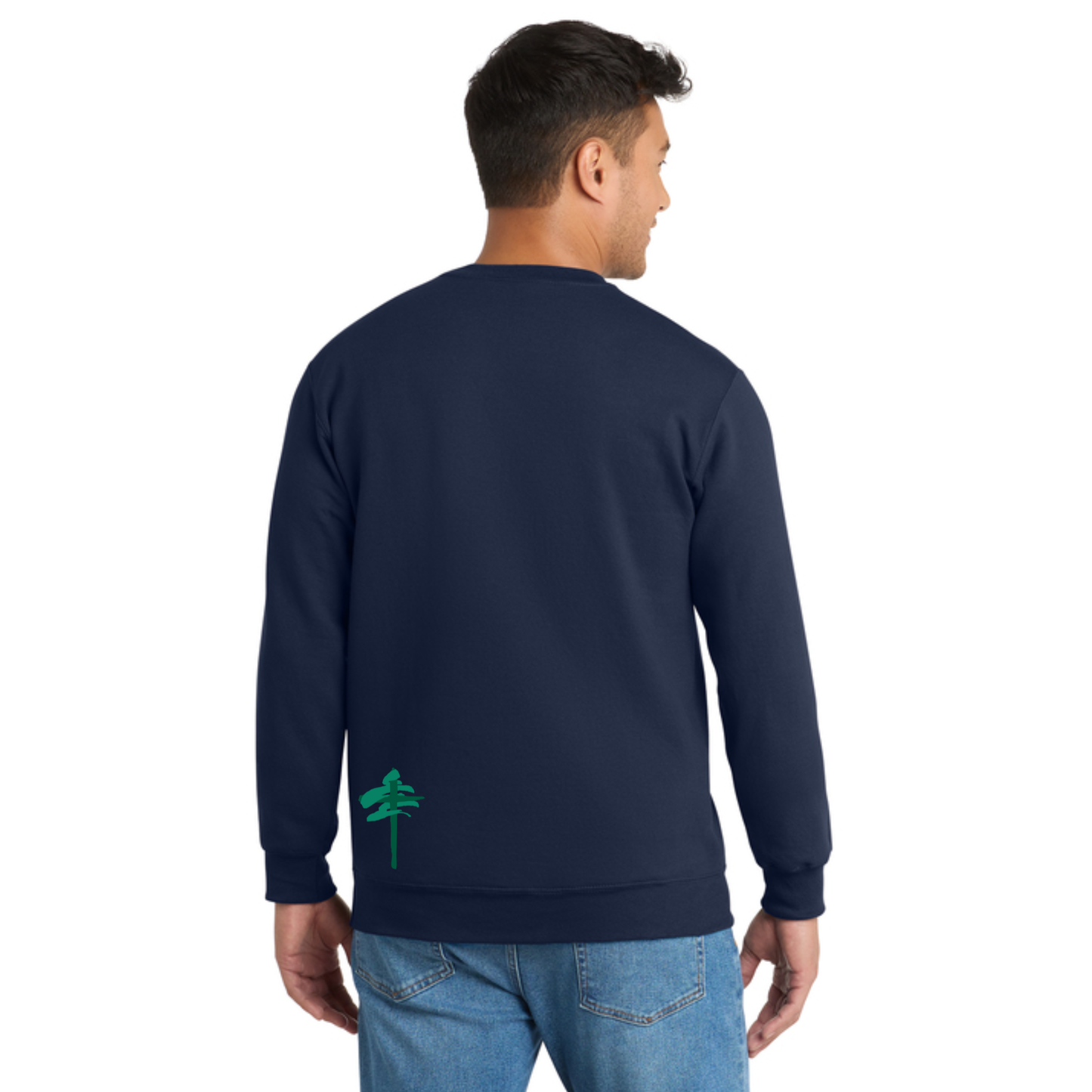 SJS Eagles Eagles Eagles Puff Print Crewneck