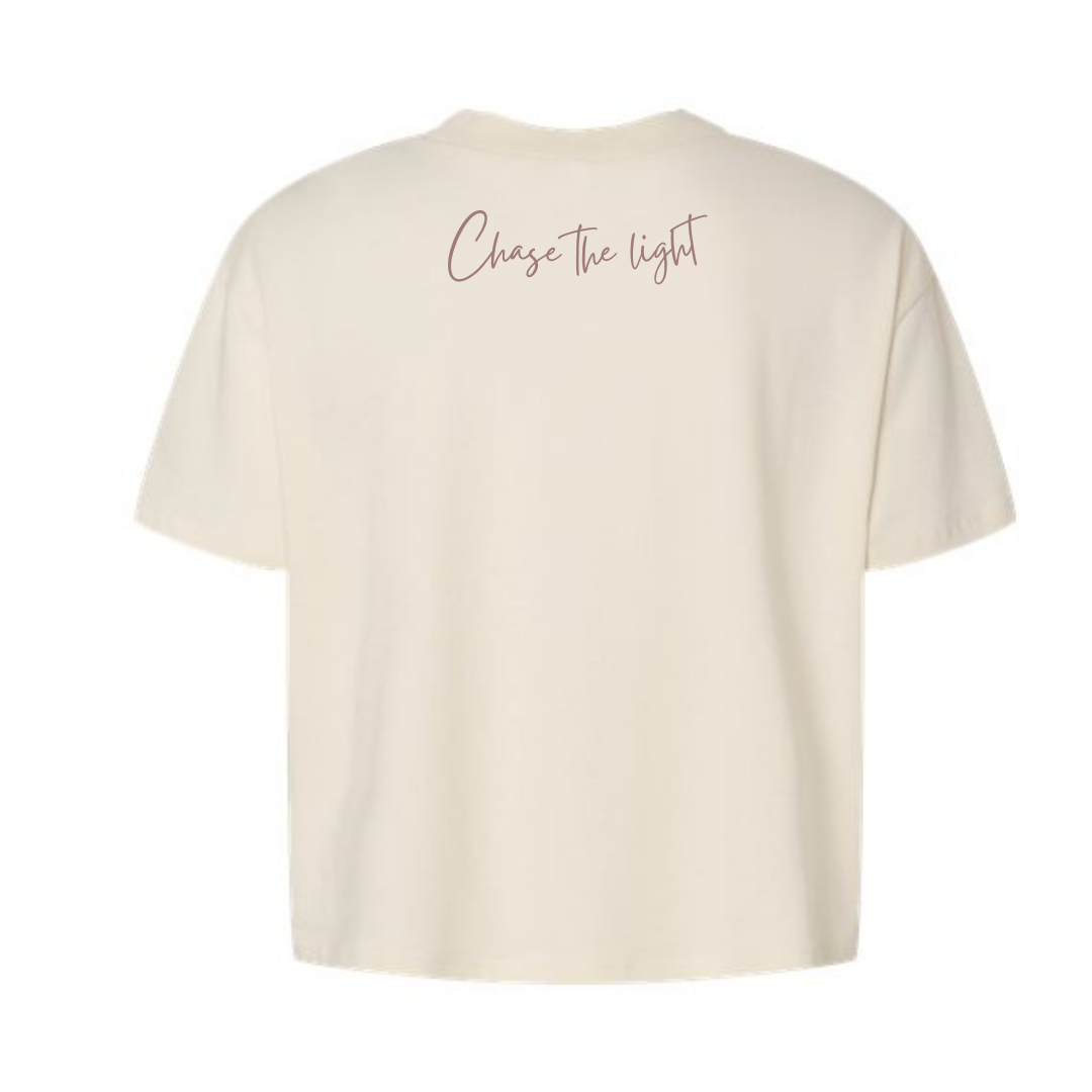 Chase the Light Cropped Tee – A Celebration of Change