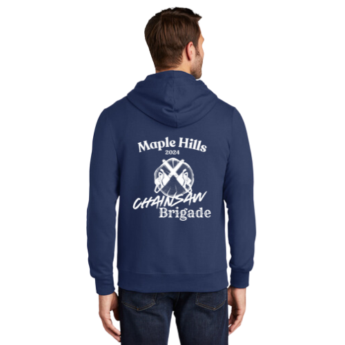 "Chainsaw Brigade" Adult Zip-Up Hoodie