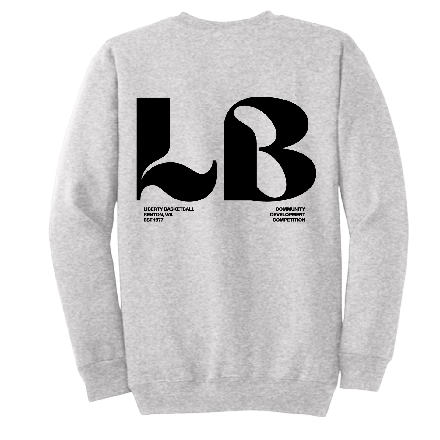 Adult Liberty Select “LB” Crewneck