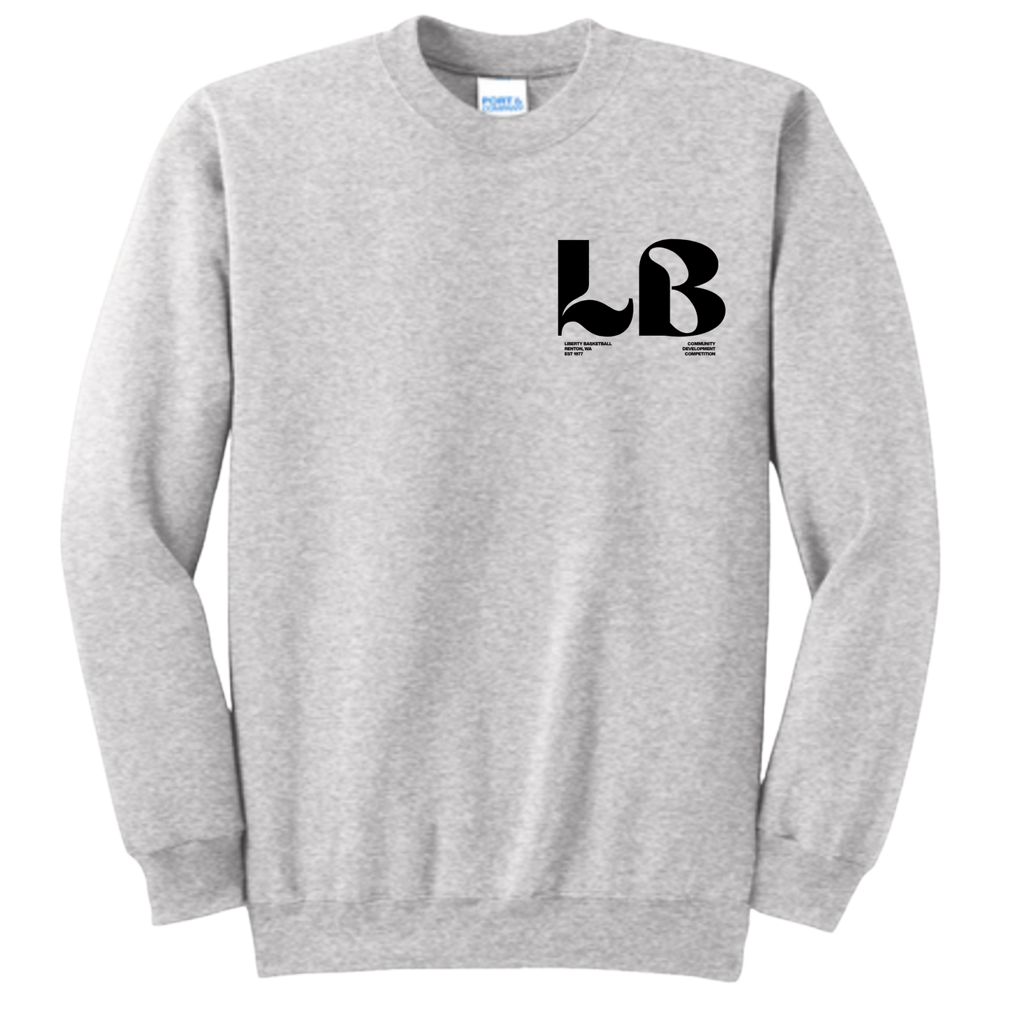 Adult Liberty Select “LB” Crewneck