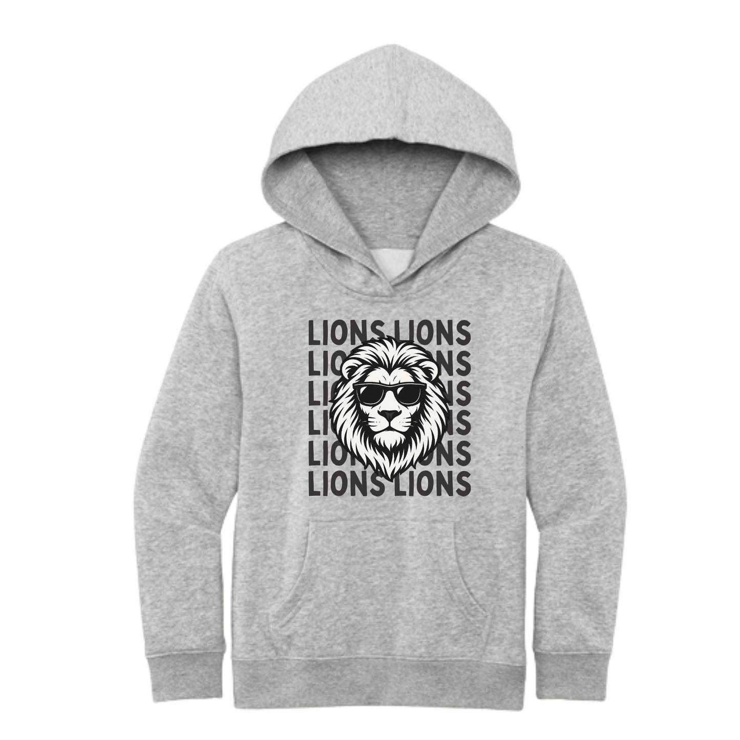 Lions Lions Grey Hoodie