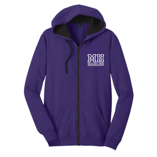 Adult Maple Hills Game Day Zip-up