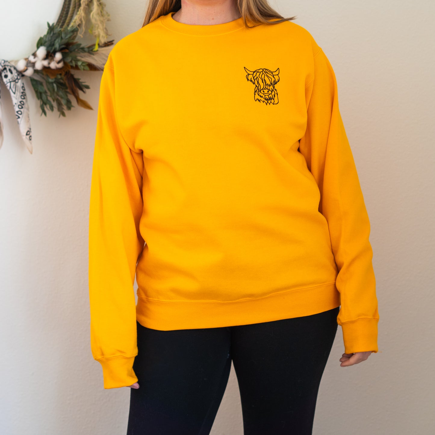 Highland Cow Crewneck