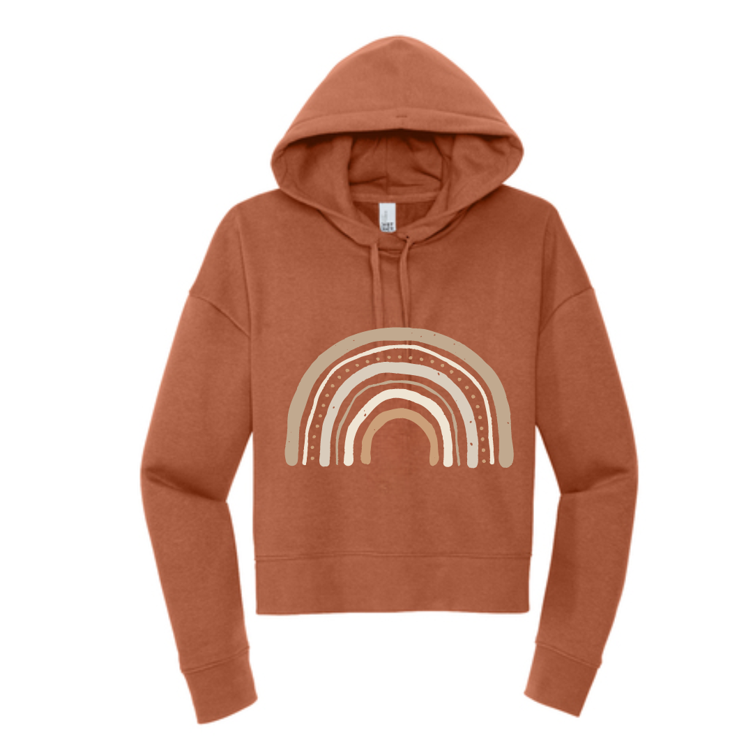 Scandi-Vibes Rainbow Hoodie