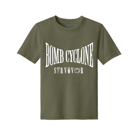 Youth "Bomb Cyclone Survivor" Short-Sleeve Shirt