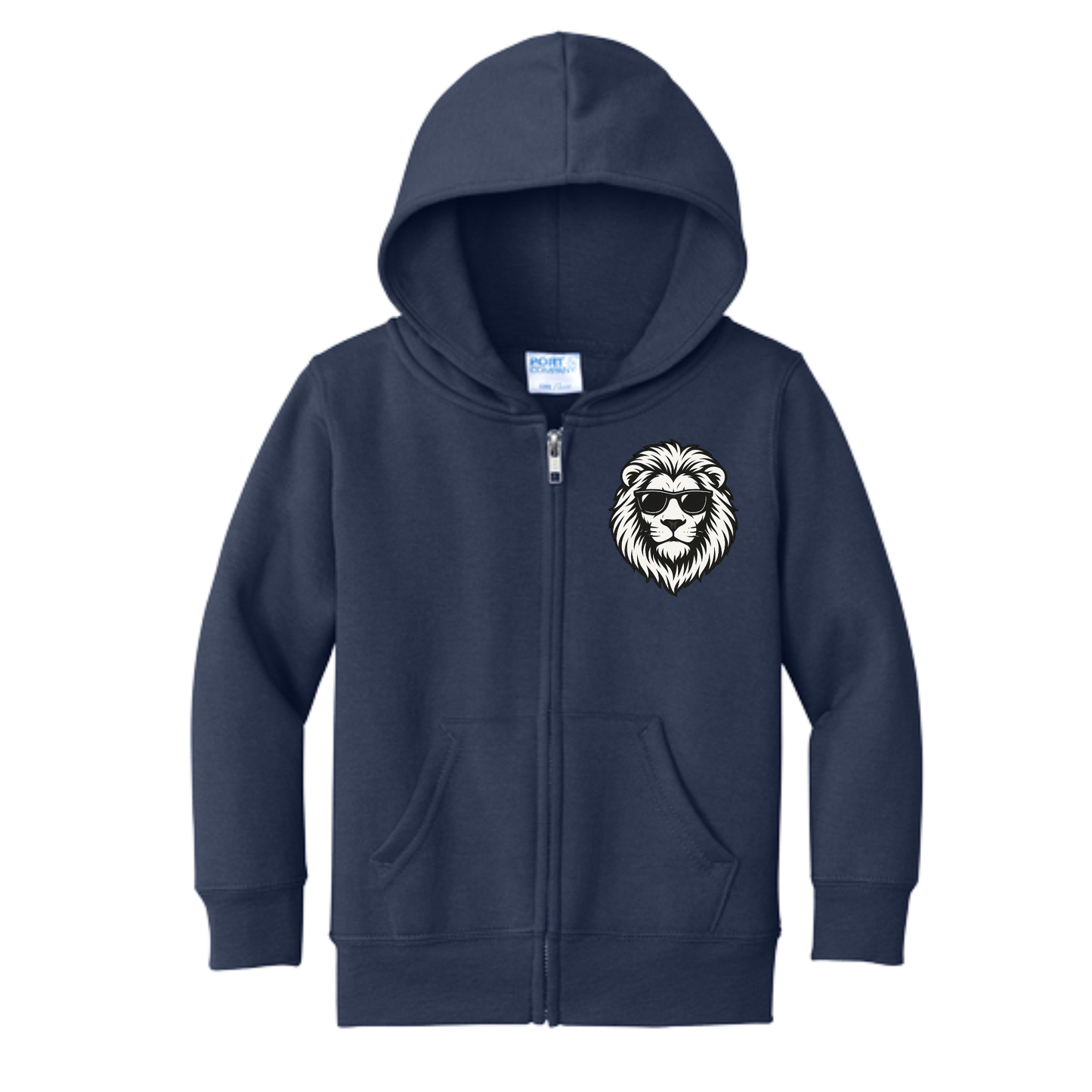 Toddler Lions Zip-up Hoodie